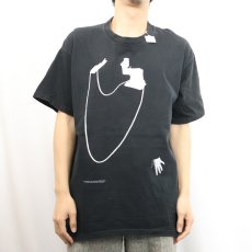 画像2: 90's〜 Louise Brooks　by FOTOFOLIO 女優プリントTシャツ BLACK XL (2)