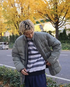 画像1: NIKE リフレクター付き キルティングダウンジャケット XL (1)