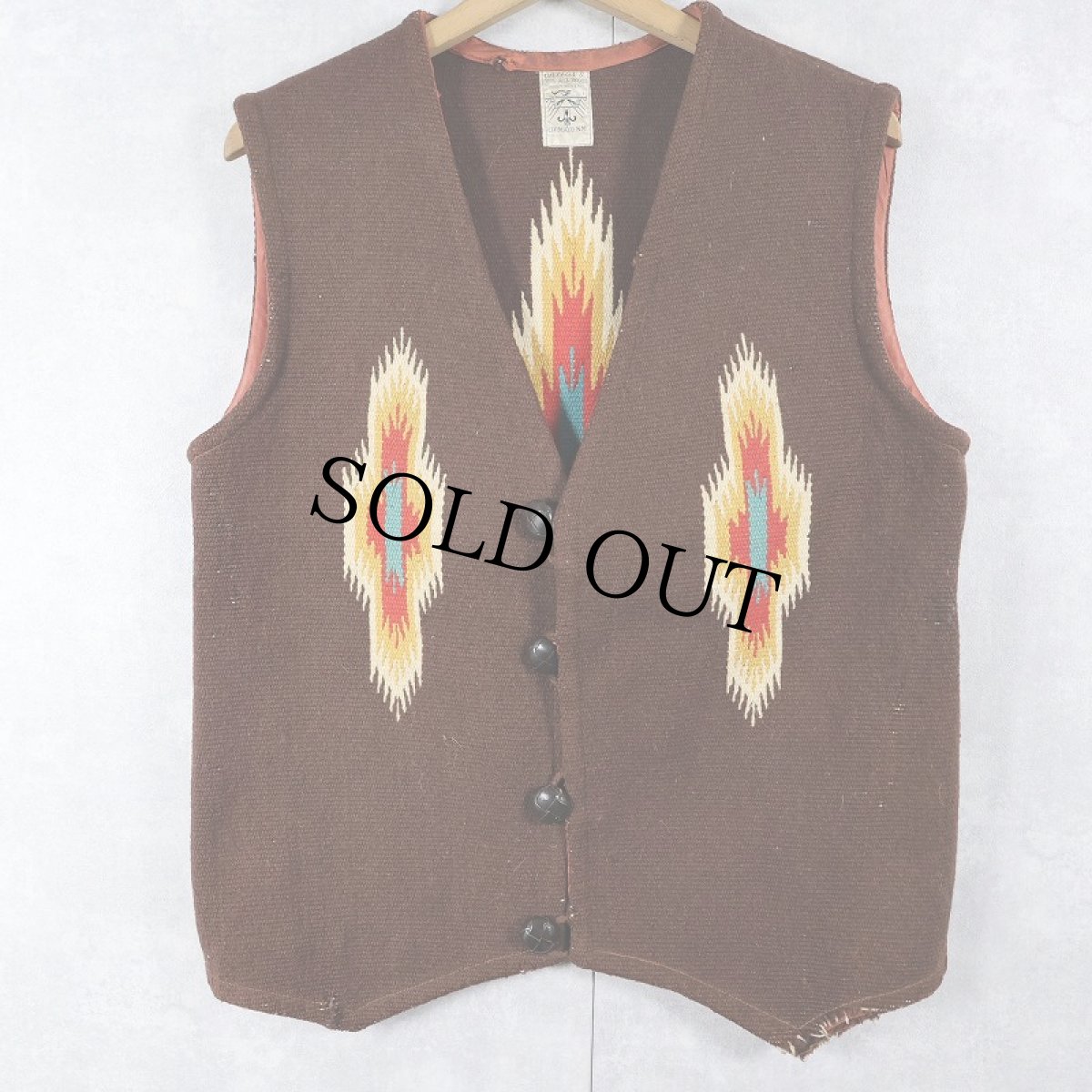 画像1: 60's〜 ORTEGA'S チマヨベスト (1)