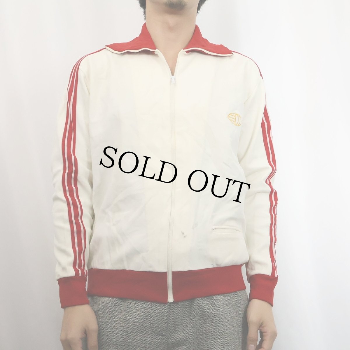 画像2: 60〜70's adidas by VENTEX ワールドマークトラックジャケット SIZE4 (2)