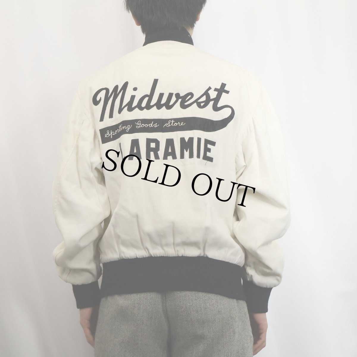 画像4: 50's Midwest by BUTWIN コットン×レーヨンスタジャン SIZE38 (4)