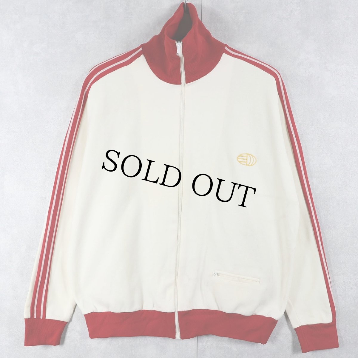 画像1: 60〜70's adidas by VENTEX ワールドマークトラックジャケット SIZE4 (1)