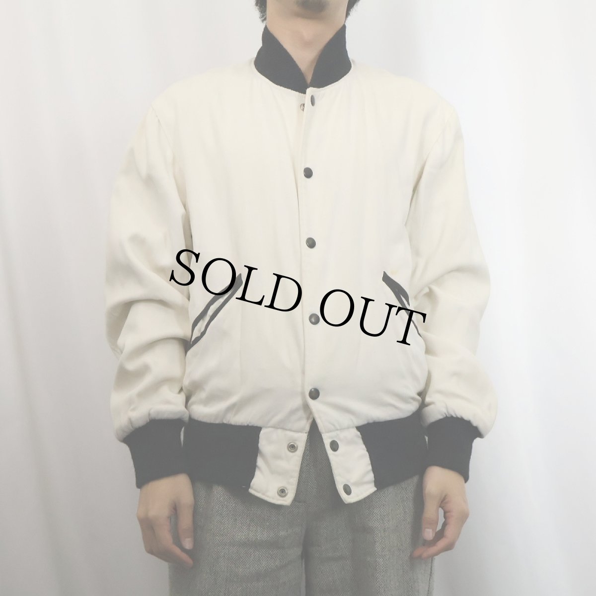 画像3: 50's Midwest by BUTWIN コットン×レーヨンスタジャン SIZE38 (3)