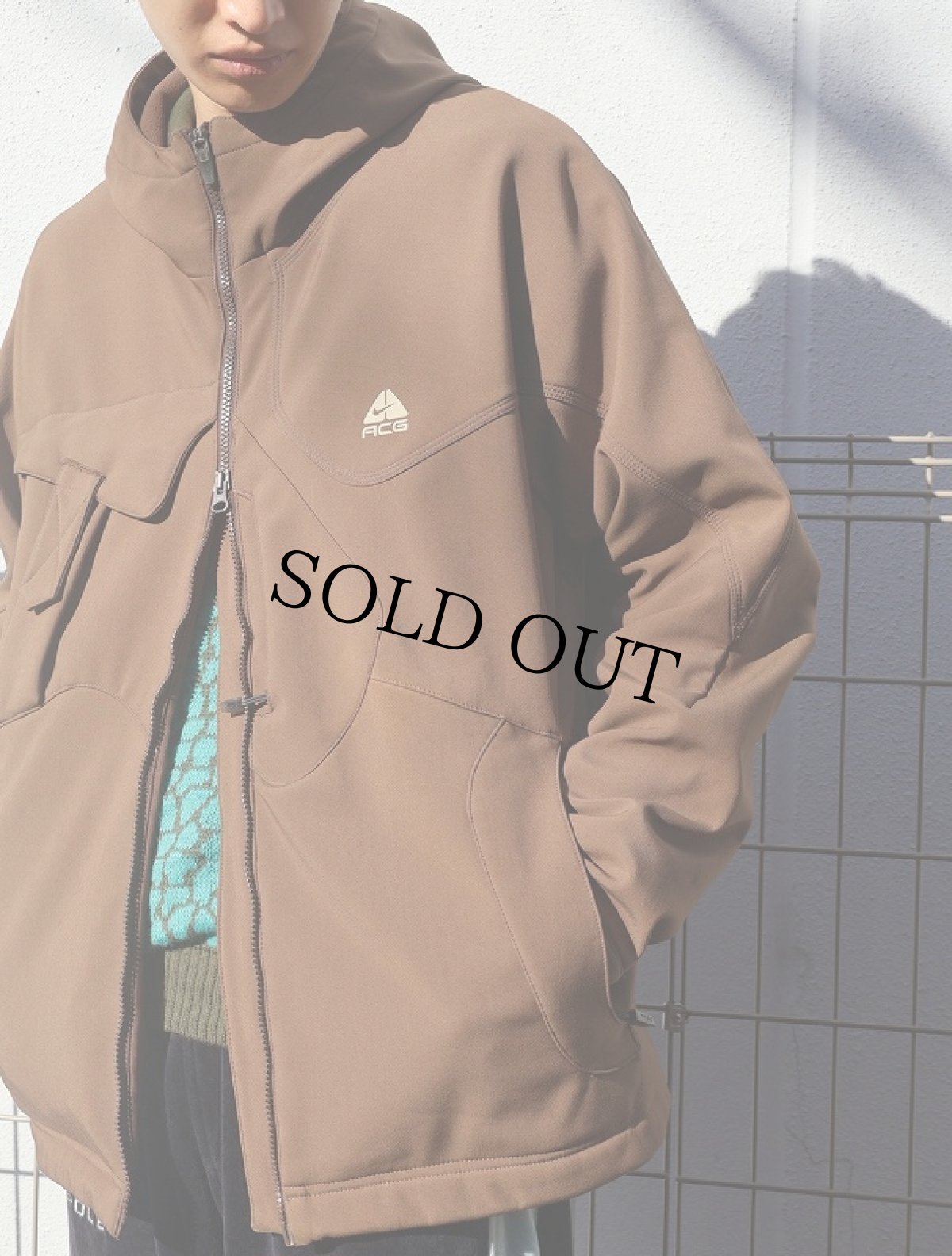 画像1: 2000's NIKE ACG ソフトシェルジャケット XL (1)