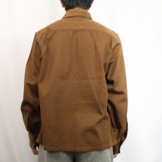 画像3: 40's A WELLINGTON FABRIC コットンツイルシャツ (3)