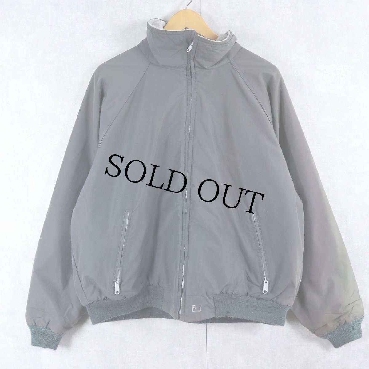 画像1: 80's Woolrich USA製 裏フリース ナイロンジップジャケット XL (1)