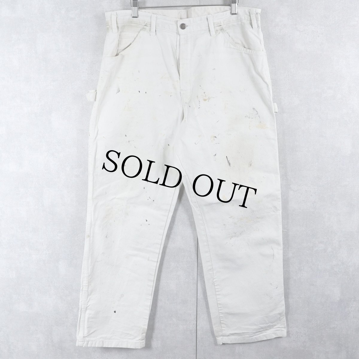 画像2: Dickies "SHERWIN WILLIAMS" ペンキペイント ペインターパンツ W35 (2)