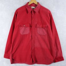 画像1: 70's L.L.Bean 筆記体タグ シャモアクロスシャツ SIZE17 1/2 (1)