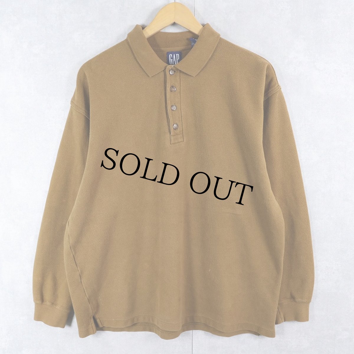 画像1: 90's GAP ポロシャツ M (1)