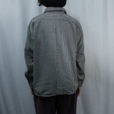 画像3: 80's Trails End USA製 ギンガムチェック柄 ヘビーネルシャツ XL (3)