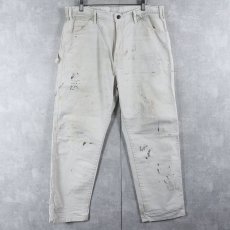 画像1: Dickies ペンキペイント ペインターパンツ W35 (1)