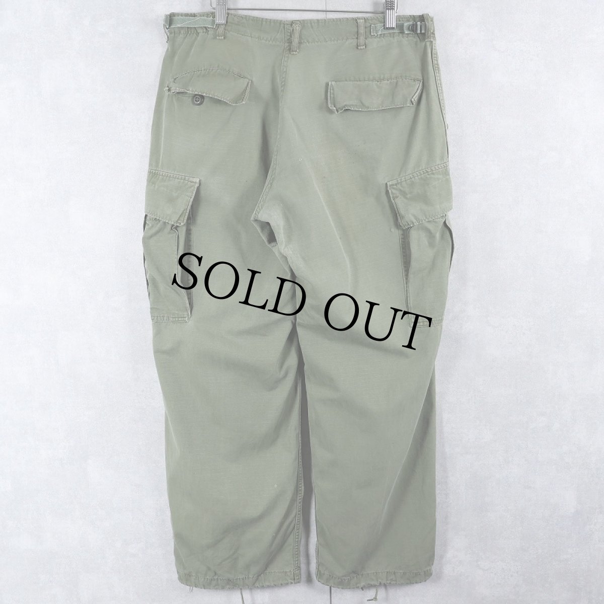 画像2: 60's U.S.ARMY ジャングルファティーグパンツ 5th MEDIUM REGULAR (2)