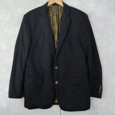画像1: Brooks Brothers 1818 USA製 ウールテーラードジャケット BLACK SIZE40 (1)