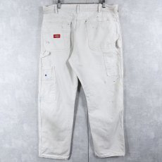 画像2: Dickies ペンキペイント ペインターパンツ W35 (2)
