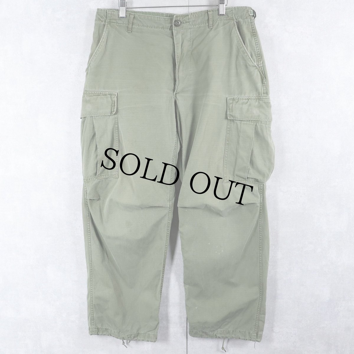 画像1: 60's U.S.ARMY ジャングルファティーグパンツ 5th MEDIUM REGULAR (1)