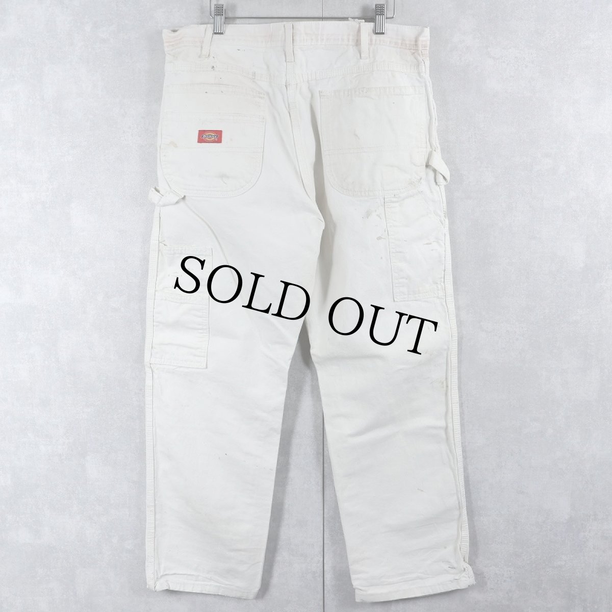 画像2: Dickies ペンキペイント ペインターパンツ W36 (2)