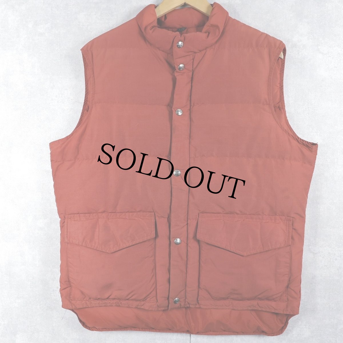 画像1: 80's Woolrich ダウンベスト L (1)