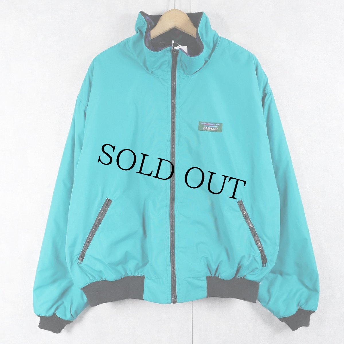 画像1: 80〜90's L.L.Bean "Warm-up Jacket" フリースライナー シェルドジャケット  (1)