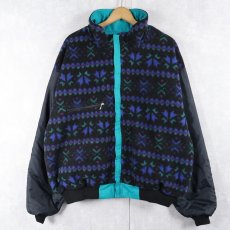 画像2: 80〜90's L.L.Bean "Warm-up Jacket" フリースライナー シェルドジャケット  (2)