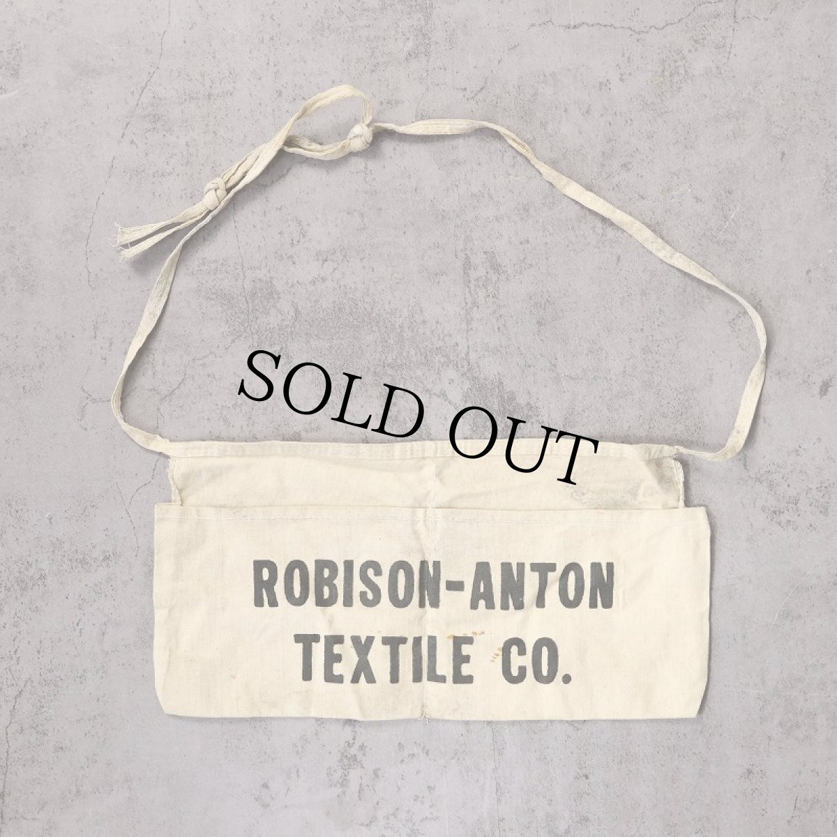 画像1: VINTAGE "ROBISON-ANTON TEXTILE CO." エプロン (1)