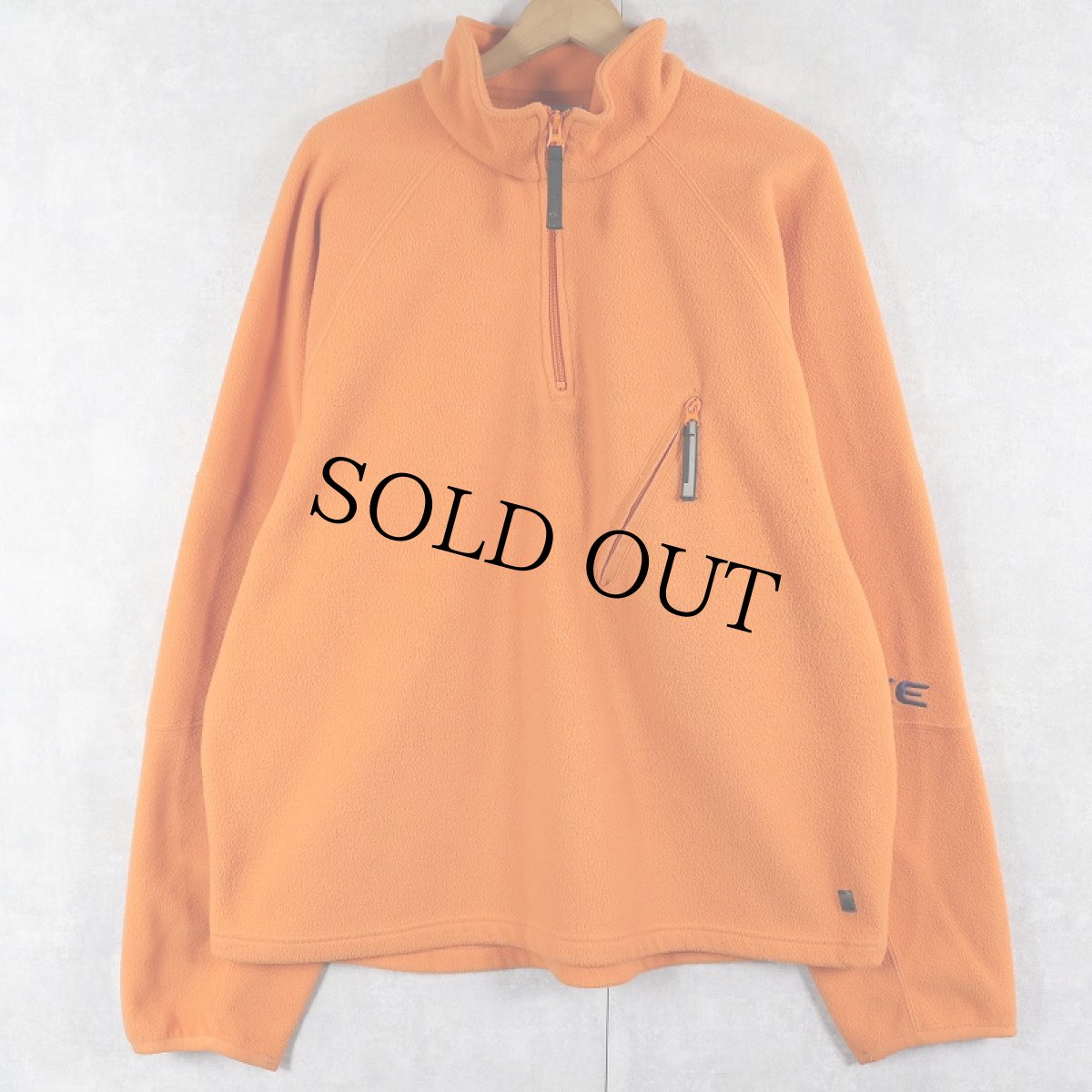 画像1: NIKE ハーフジップ フリースジャケット L (1)