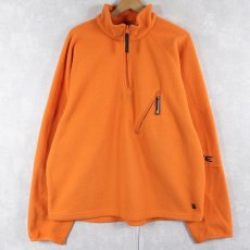 画像1: NIKE ハーフジップ フリースジャケット L (1)