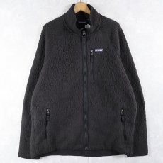 画像1: 2019AW Patagonia レトロパイルジャケット BLACK (1)