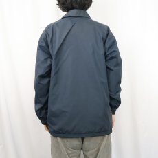 画像3: 80〜90's L.L.Bean ナイロンコーチジャケット NAVY L (3)