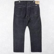 画像2: 70〜80's BIG YANK USA製 コーデュロイパンツ BLACK W37 (2)