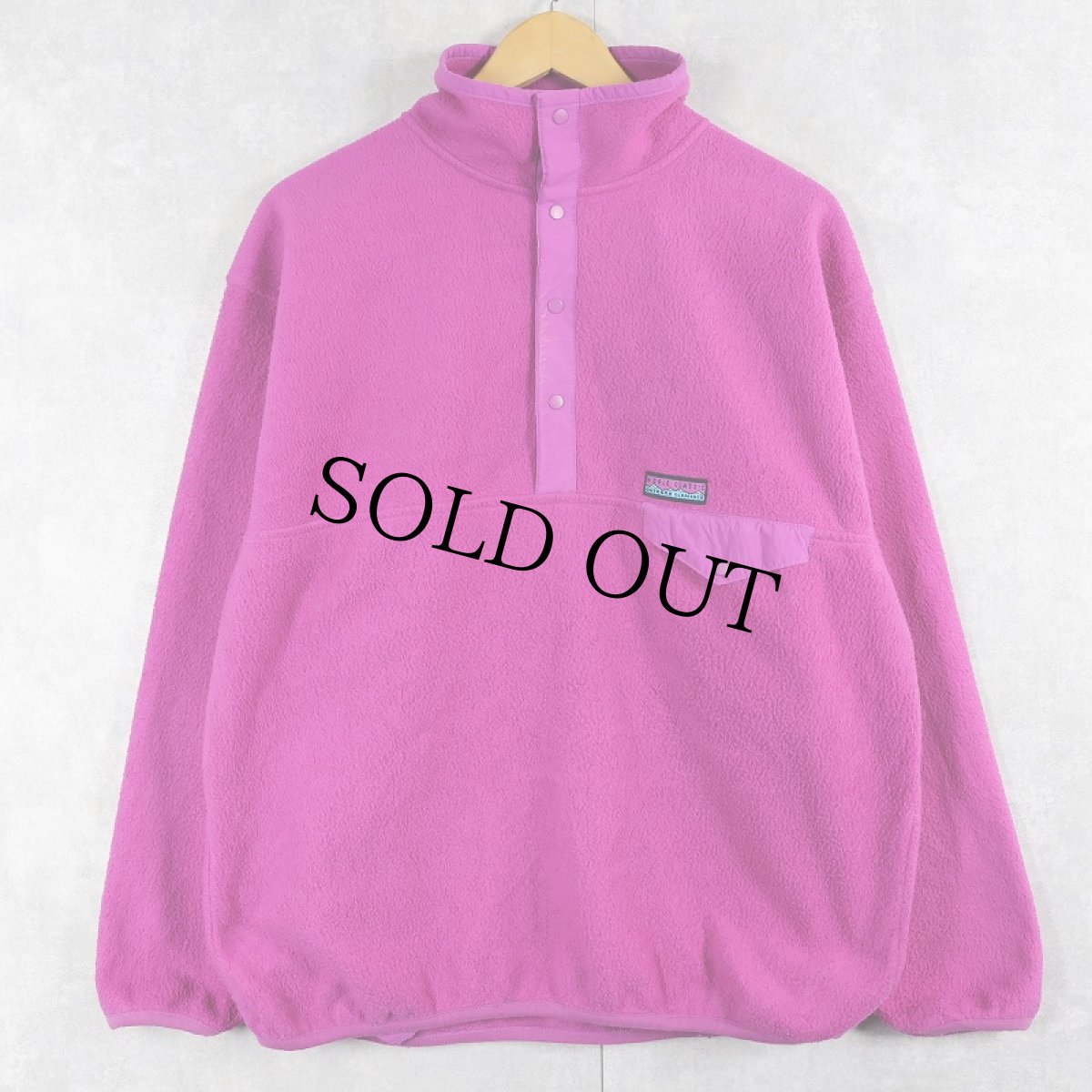 画像1: GAP "ARCTIC LIGHT FLEECE" ハーフスナップ フリースジャケット M (1)