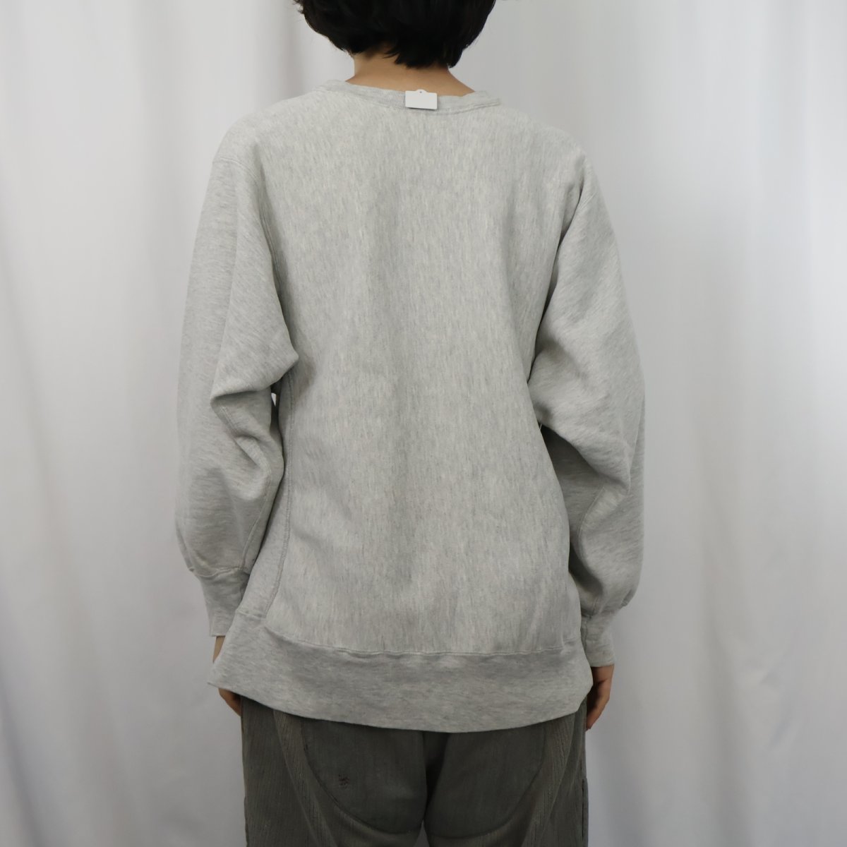 画像3: 80's Champion トリコタグ REVERSE WEAVE USA製 "MICHIGAN" 染み込みプリントスウェット XL (3)