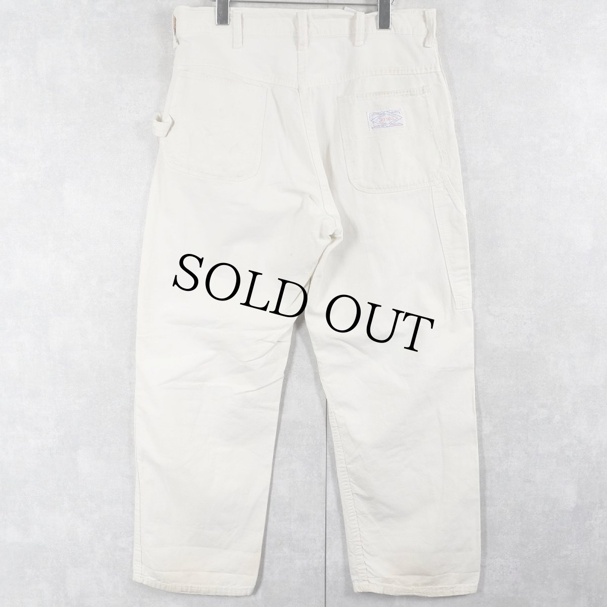 画像2: 70's BIG YANK コットンペインターパンツ W35 (2)