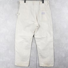 画像2: 70's BIG YANK コットンペインターパンツ W35 (2)
