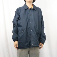 画像2: 80〜90's L.L.Bean ナイロンコーチジャケット NAVY L (2)