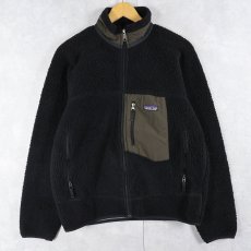 画像1: 2000's Patagonia クラシックレトロXジャケット BLACK M  (1)