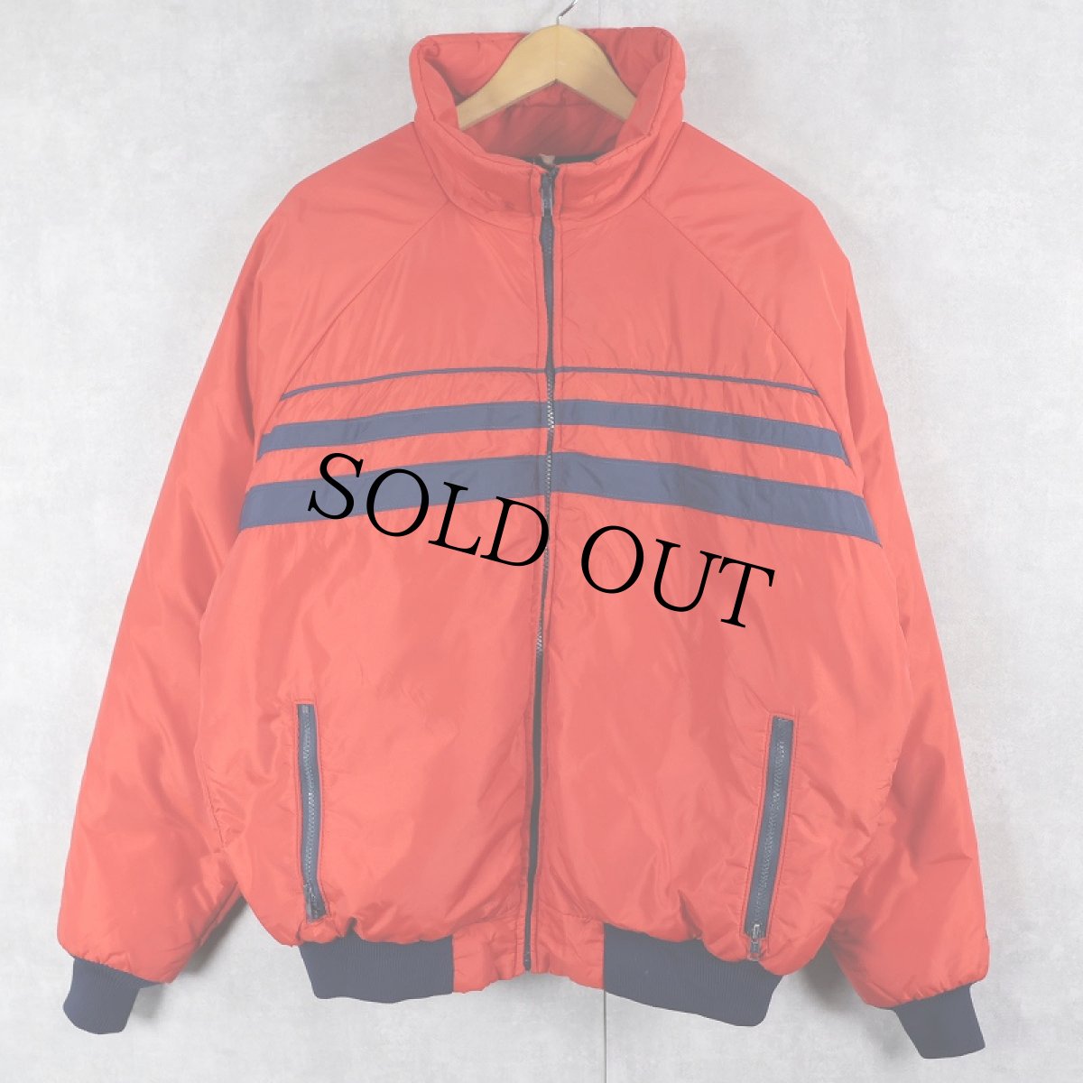 画像1: 80's GERRY USA製 ラインデザイン ダウンジャケット  (1)