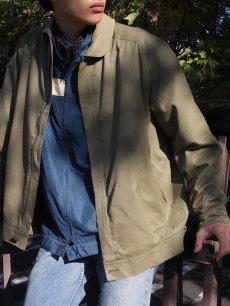 画像1: 80〜90' Burberry's ENGLAND製 レザー切り替え スイングトップ (1)