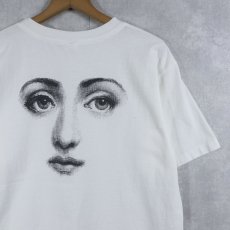 画像2: 90's Fornasetti USA製 "Lina Cavalieri" アートプリントTシャツ  (2)