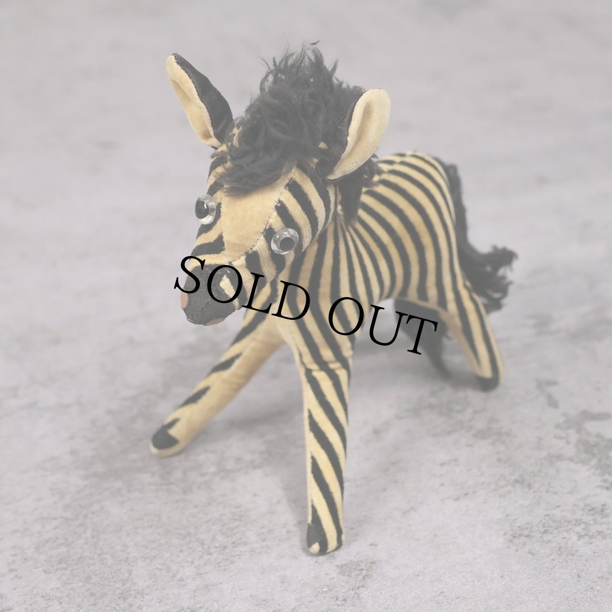 画像1: 60〜70's Dream Pets "R.Dakin＆Company" シマウマ ぬいぐるみ (1)