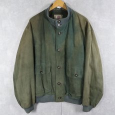 画像1: THE TERRITORY AHEAD スエードレザージャケット L  (1)