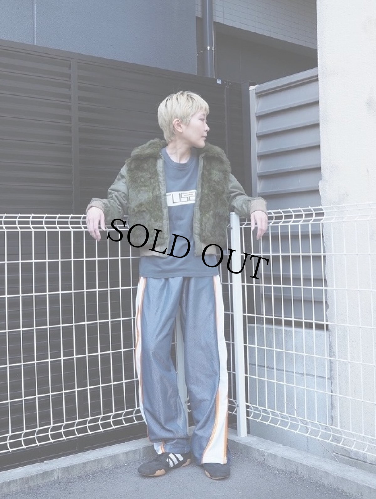 画像1: 90〜2000's adidas サイドジップ トラックパンツ XL (1)