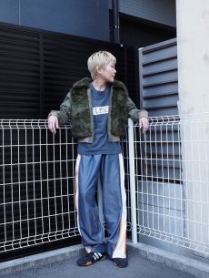 画像1: 90〜2000's adidas サイドジップ トラックパンツ XL (1)