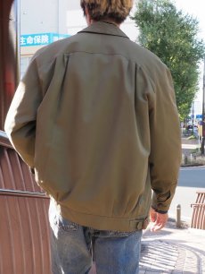 画像4: 80〜90' Burberry's ENGLAND製 レザー切り替え スイングトップ (4)