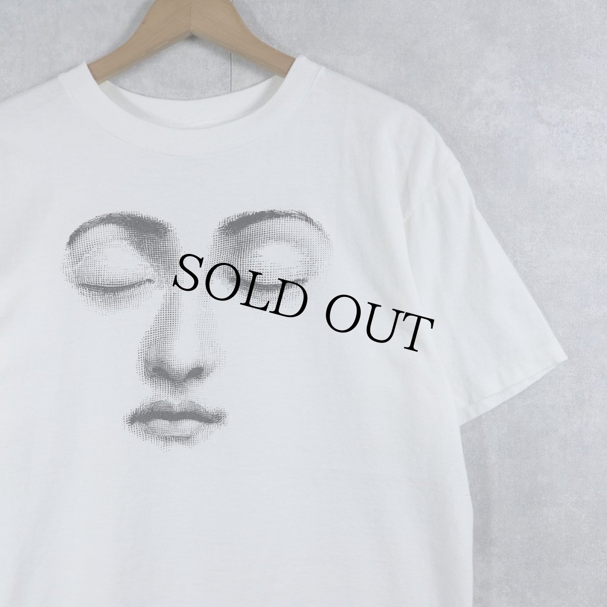 画像1: 90's Fornasetti USA製 "Lina Cavalieri" アートプリントTシャツ  (1)