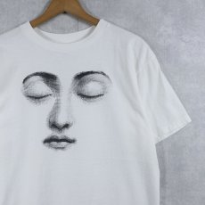 画像1: 90's Fornasetti USA製 "Lina Cavalieri" アートプリントTシャツ  (1)