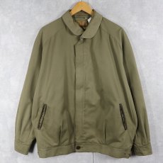 画像2: 80〜90' Burberry's ENGLAND製 レザー切り替え スイングトップ (2)