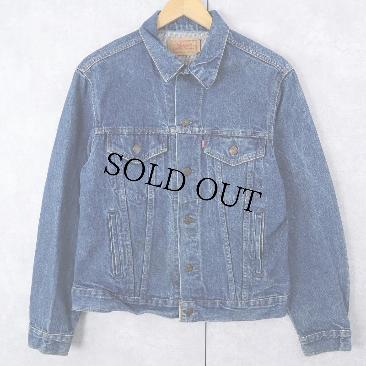 画像1: 80's Levi's 70506 USA製 デニムジャケット SIZE40 (1)