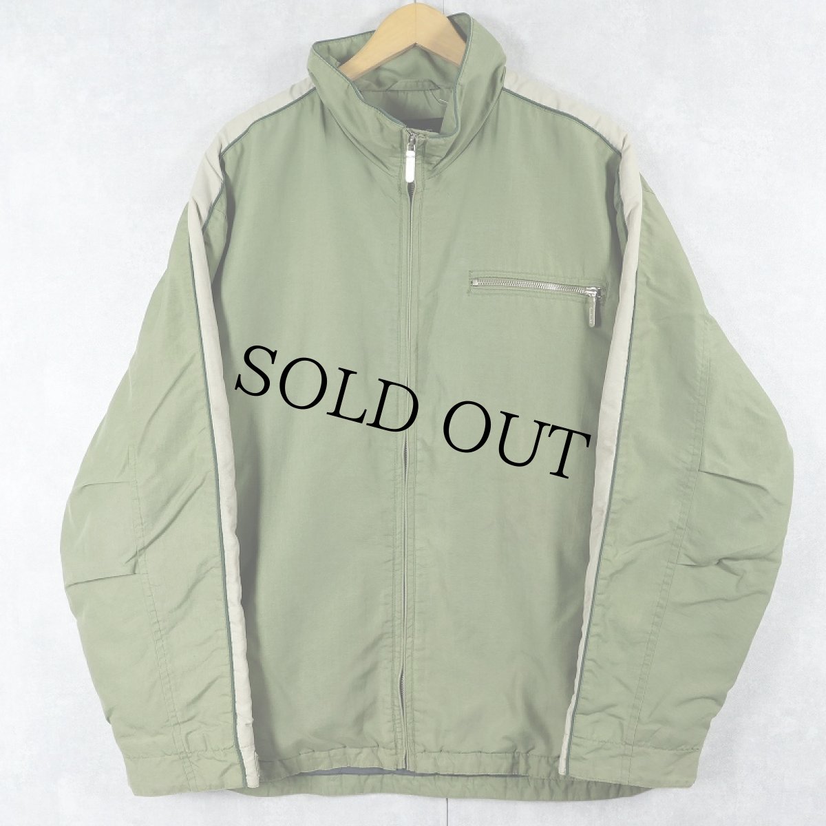 画像1: 〜2000's Levi's SILVER TAB 裏フリース ナイロンジャケット L (1)