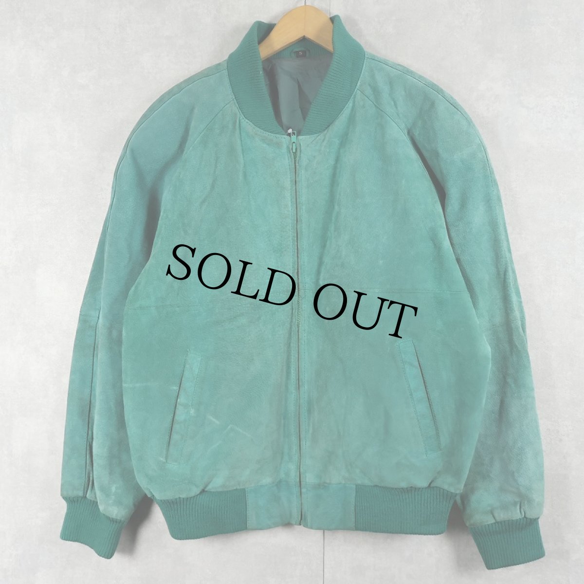 画像1: スエードレザージャケット S (1)