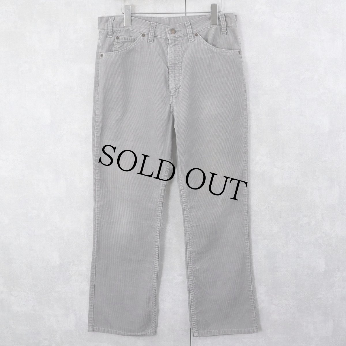 画像1: 80's〜 Levi's 517 USA製 コーデュロイ ブーツカットパンツ W34 (1)